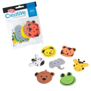 Figura animales goma eva