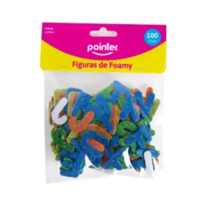 Letras glitter goma eva