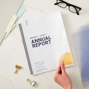 mica para encuadernar